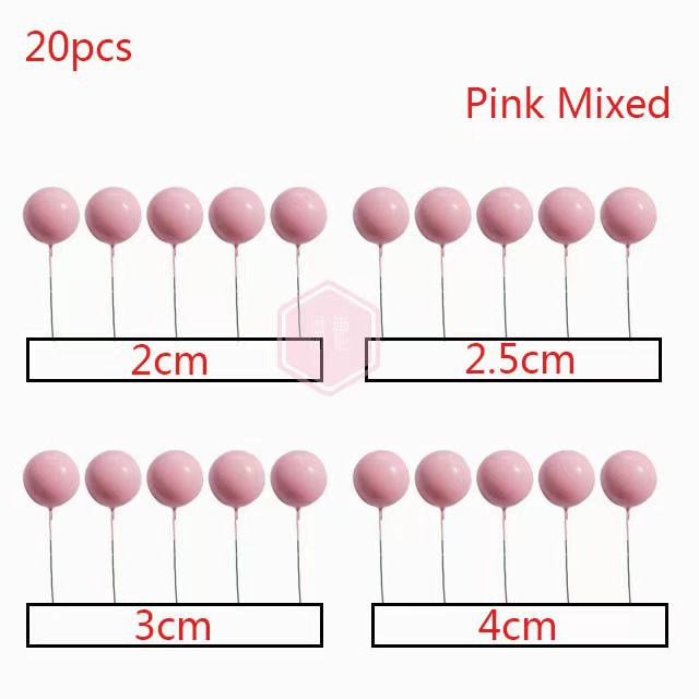 Ins Baking Silver Ball Macaron Colorful Foam Ball Baking Colorful Birthday Cake Decoration Christmas Red Black Purple