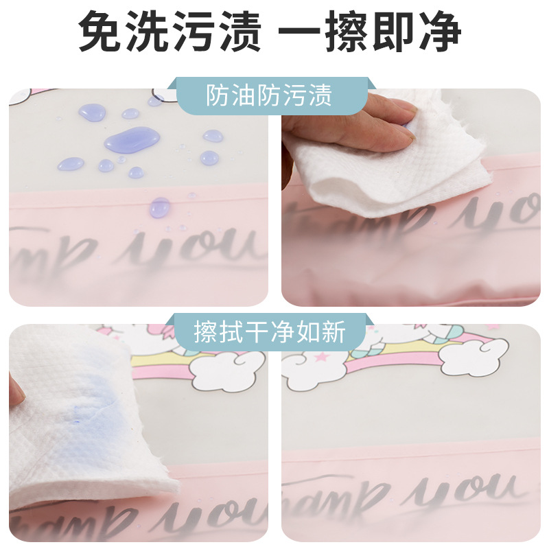 New baby eating coverall bib girls' waterproof anti-dirty baby bib boys' and kids' apron long sleeve reverse dressing