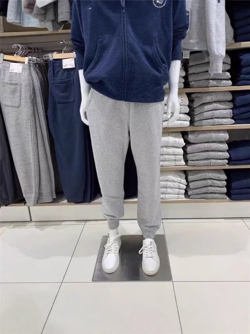 2024 Youjia Ujia Autumn and Winter New Velvet Sweatpants for Women, Loose Large Size, Slimming Look, Same Style for Men and Women, Casual Ha