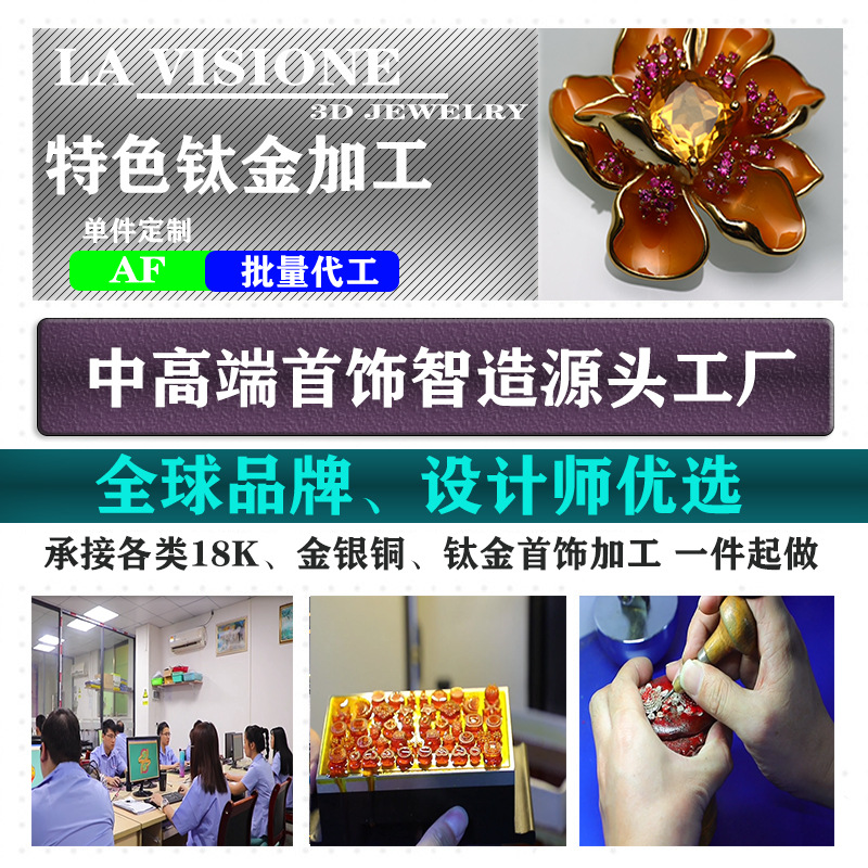 Обработка ювелирных изделий, золото 9K, 18K, инкрустация с изображениями и образцами, кастомизация