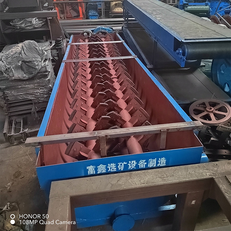 Spiral Water Washing Sand Washing Machine Groove-Type Mineral Washing Machine Ore Scrubbing Dragon Sand Washing Machine Sandstone Stone Washing Machine Accessories River Sand