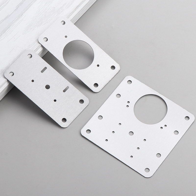 Stainless Steel Cabinet Door Fixed Plate Hinge Plate Repair Artifact Installation Plate Repair Plate Reinforcement Plate Hinge Repair Piece