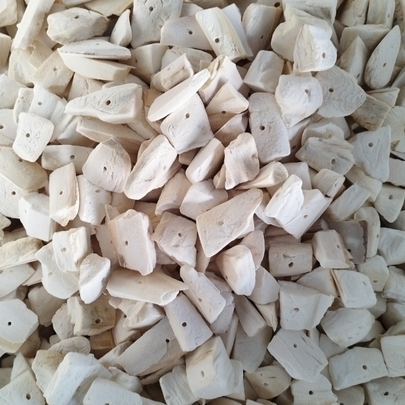 Cuttlefish Bone Block, Squid Bone, Jellyfish, Fine Cut into Pieces, Parrot Molar, Climbing Pet Chewing Tools, Punching Block