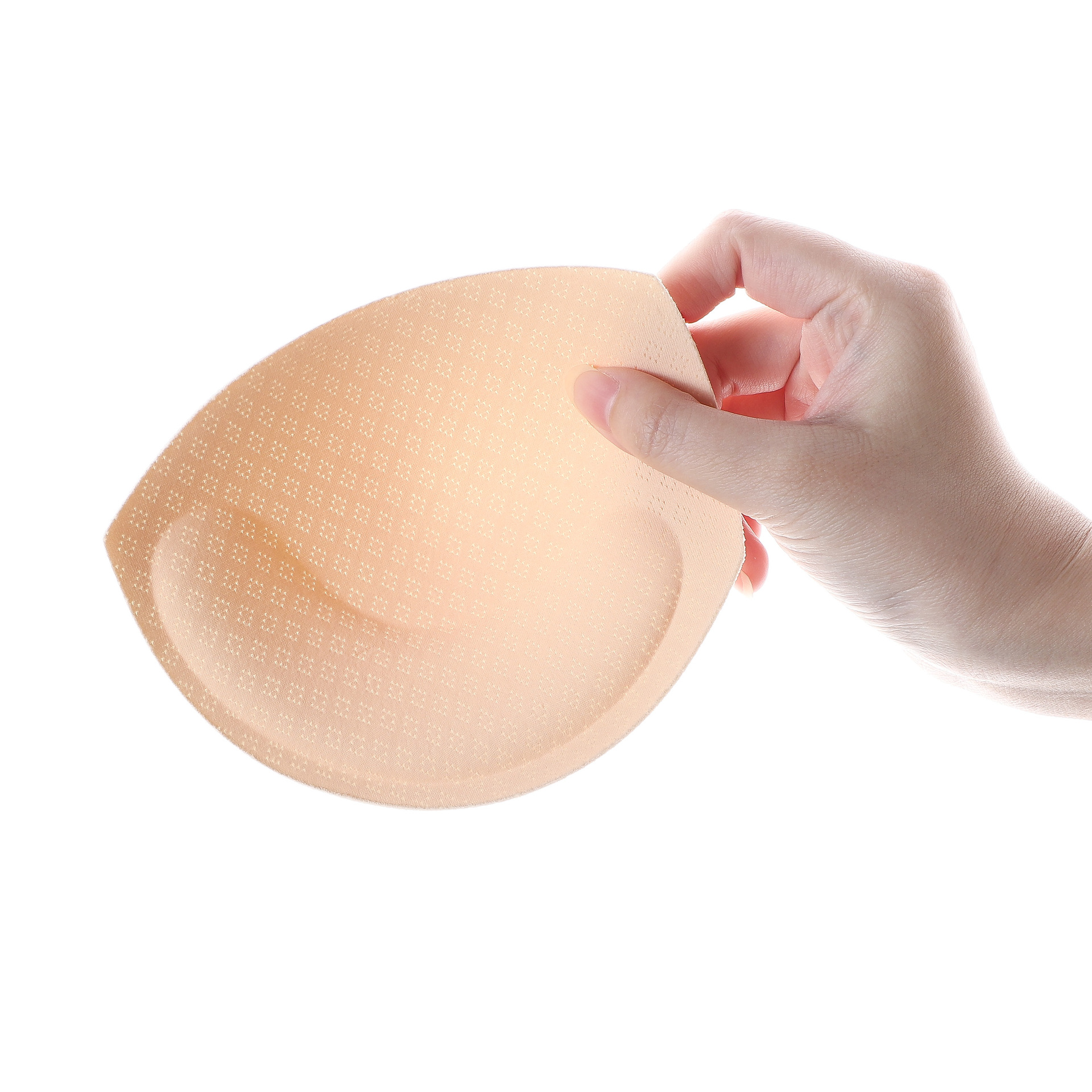 Fixed Cup Beauty Back Chest Pad Insert Sports Underwear Breathable Mesh Latex Bra Gasket Anti-sagging Mold Cup Chest Pad