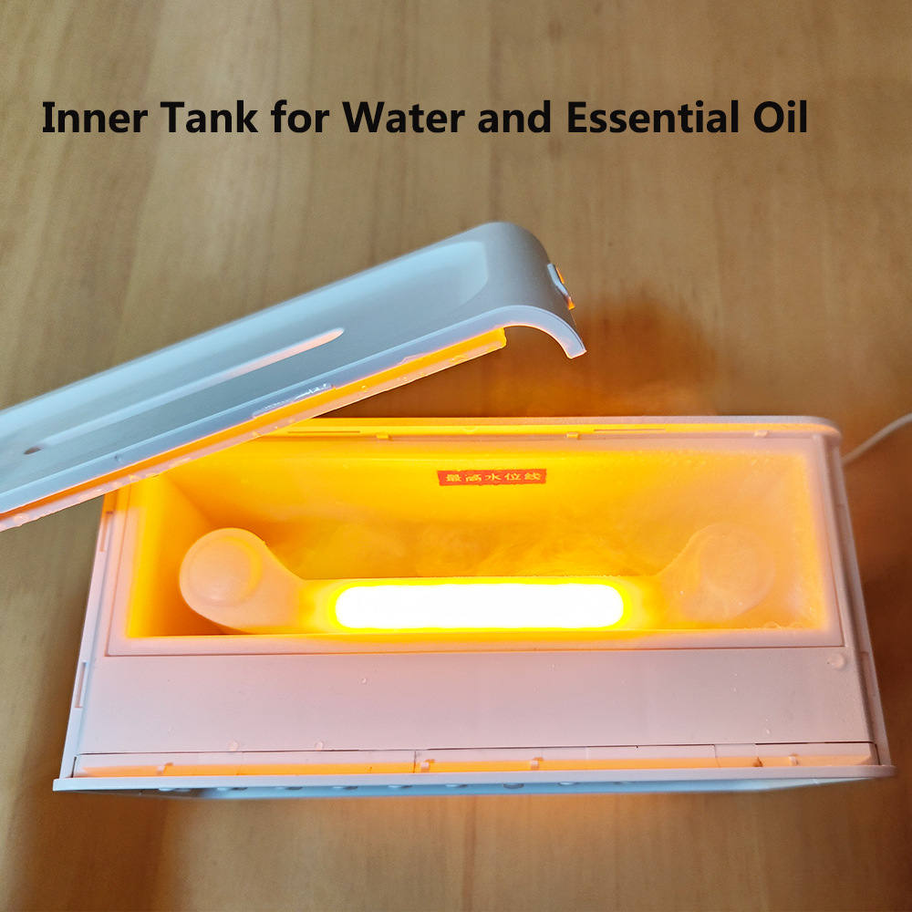 2025 White Noise Sleep Device, Cross-Border Best-Selling Flame Humidifier, Aromatherapy Machine Sleep Device Speaker