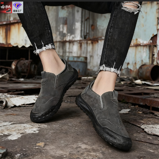 Cross-Border Large Size Labor Protection Large Size Casual Shoes for Men Summer New Comfortable Large Size Casual Shoes for Men