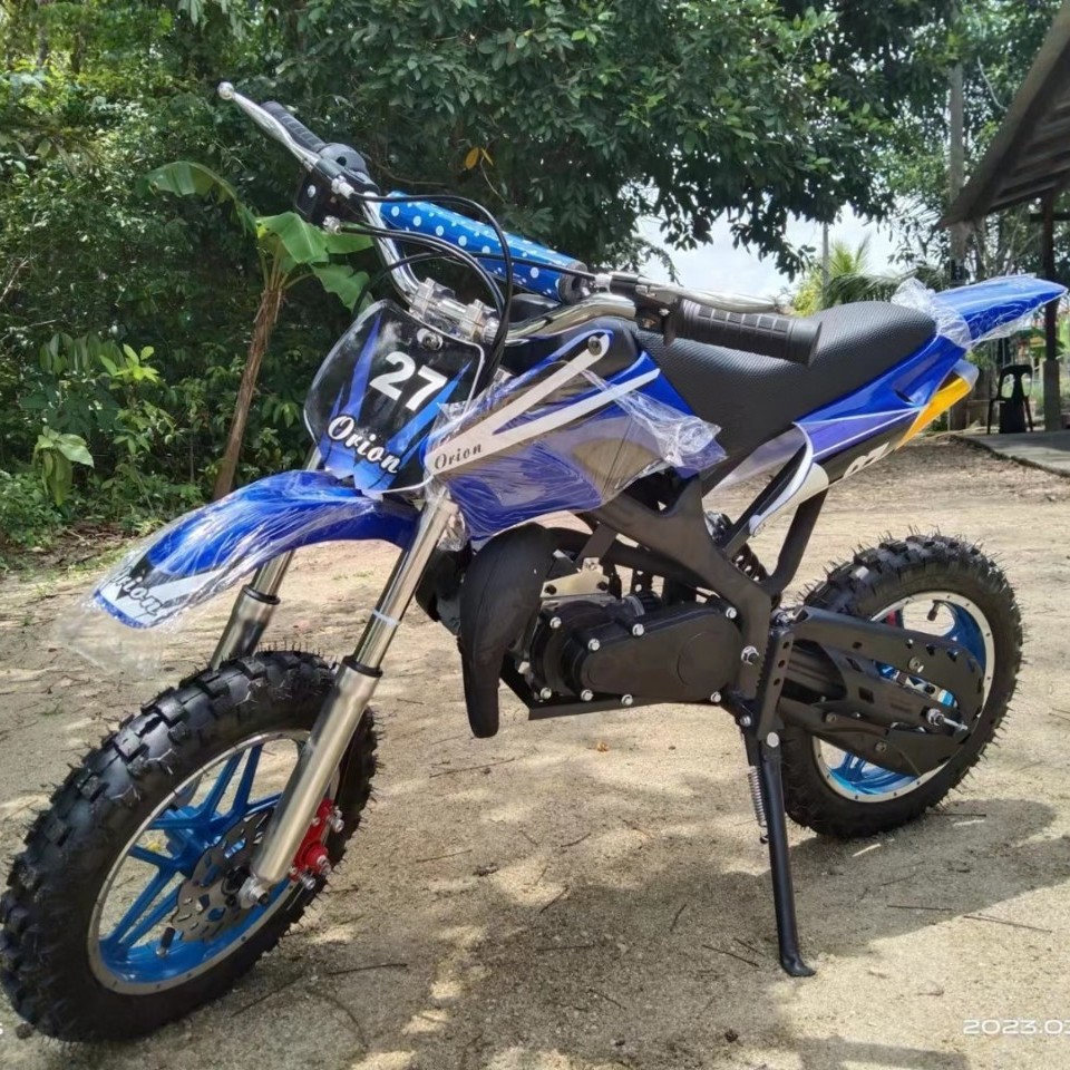 Новый 49Cc двухтактный мини-двухколесный внедорожный мотоцикл для детей