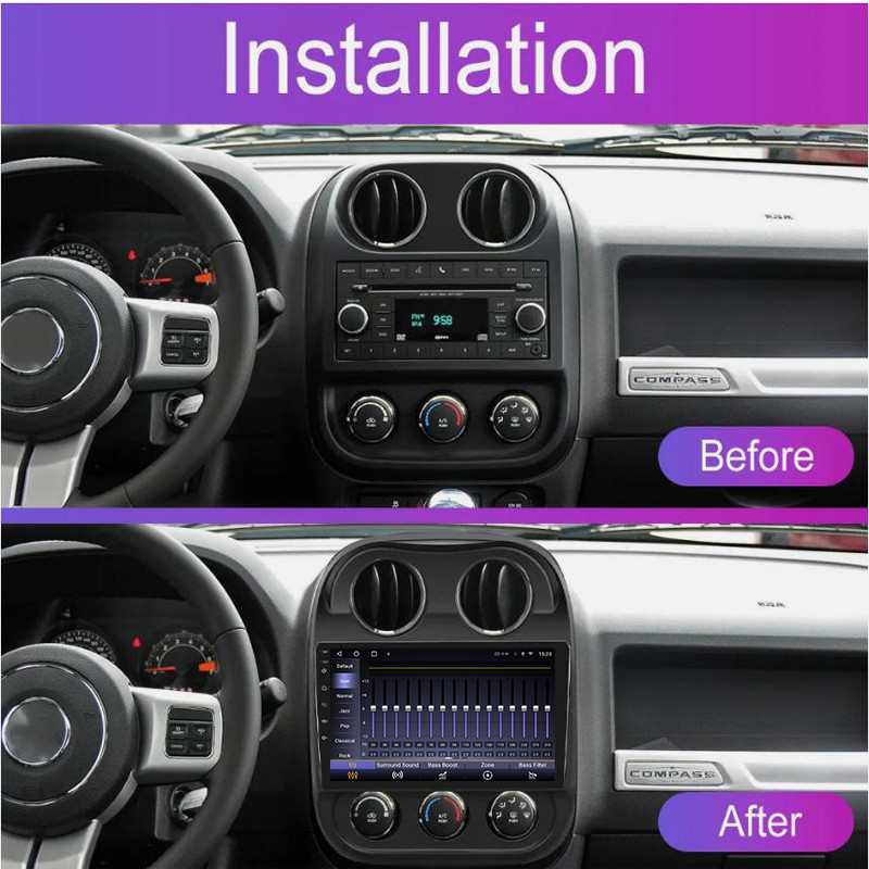 Suitable for Jeep Guide Navigator Jeep Compass Patriot Car carplay Display