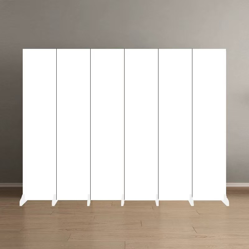 Чисто белая, простая, современная перегородка, для гостиной, офиса, мобильная