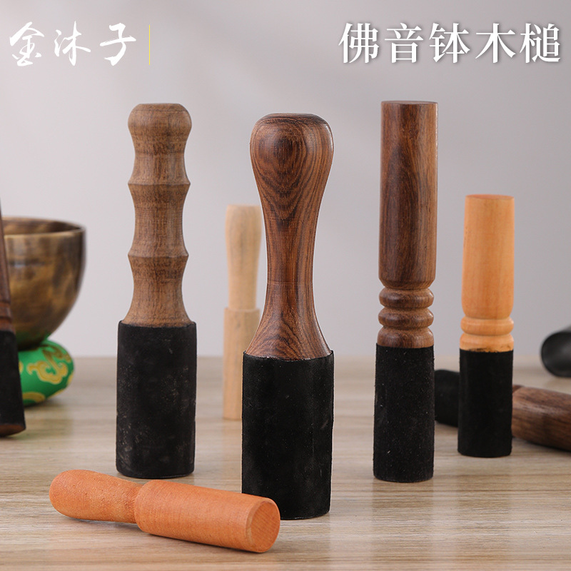 Чаша для пения Будды, палочка для стука, различные размеры