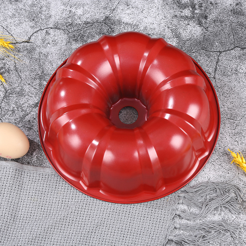 Pumpkin cake mold goo goo hoff cake mold 10 inch hollow solid non-stick coating cake mold hollow