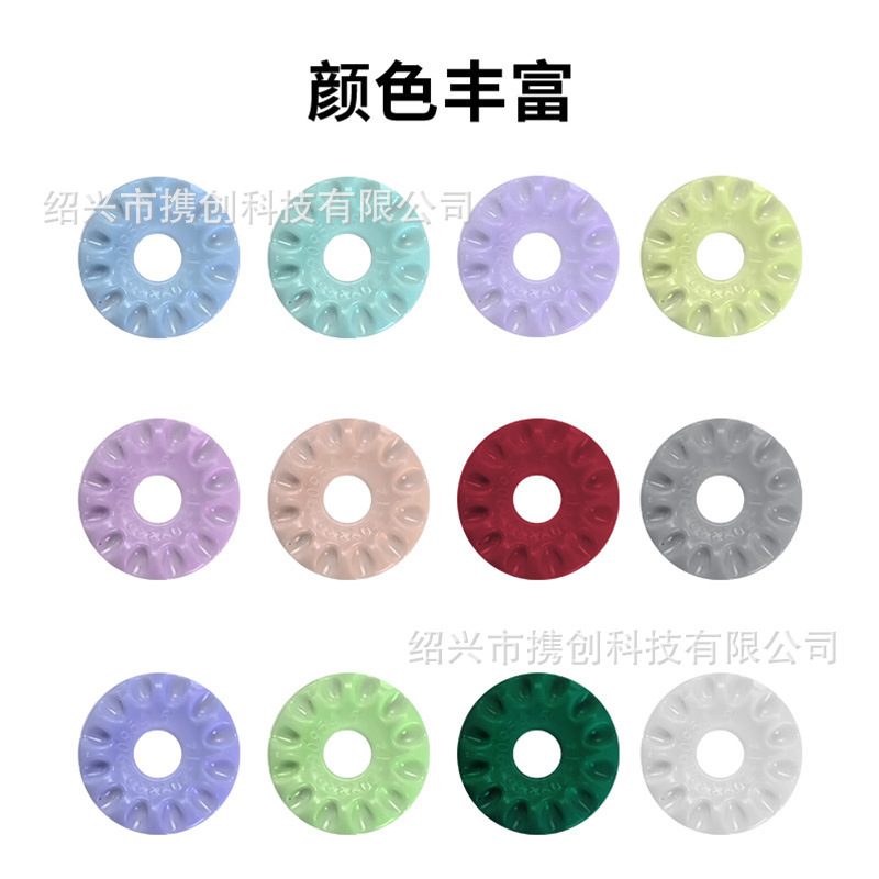 White Hat Flower High-End Silicone Hat Flower Umbrella Hat Flower Umbrella Pad Umbrella Accessories Support Customization Sunshade Umbrella