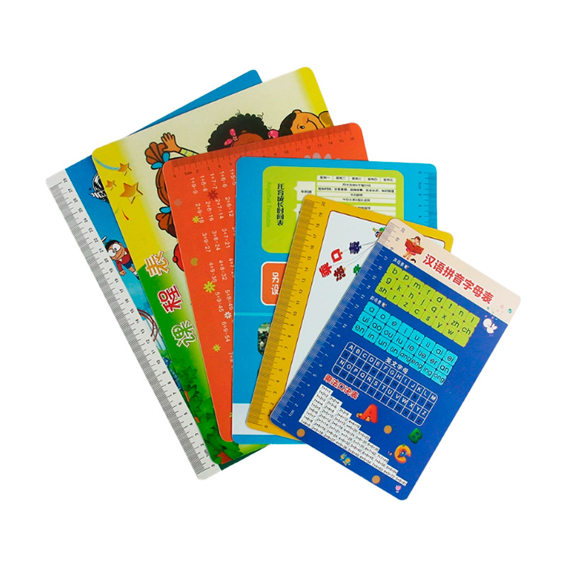 Learning Pad Customized PP Plastic Training Class Enrollment Gift Advertising Writing Pad Edition Customized Printing Student Supplies