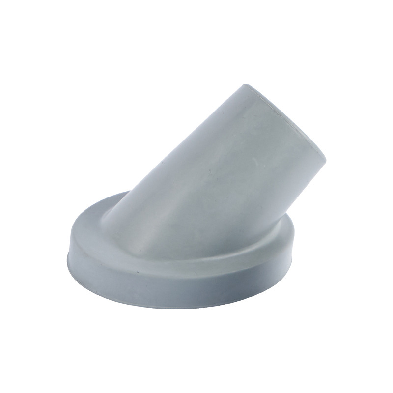 Rubber foot pad bath chair foot pad 25.4mm foot cover 45 inclined bottom non-slip rubber products factory wholesale processing