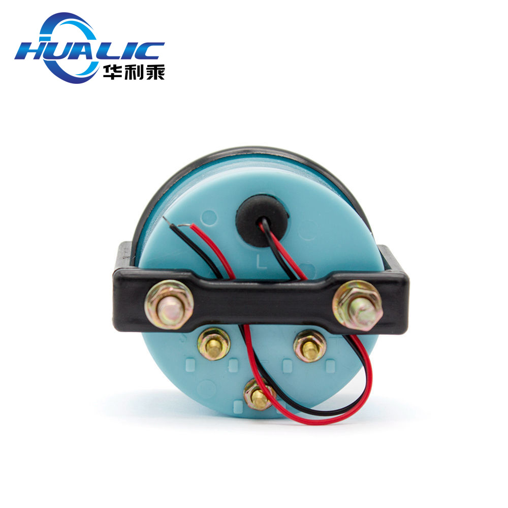 52mm Car Modified Instrument 12V Neutral Voltmeter Black Surface 8-16V Pointer Voltmeter Car Accessories