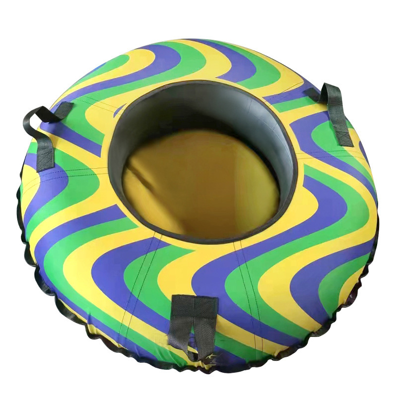 PVC Ski Circle Wholesale Thickened Cold Resistant Inflatable Mat Children's Home Playground Ski Circle Encrypted 80 Ski Circle