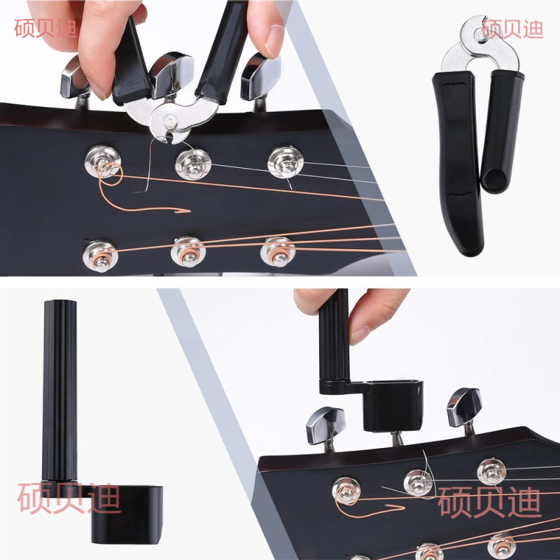 Guitar String Tool Combination Set Guitar String Changing Accessories String Winder Strings
