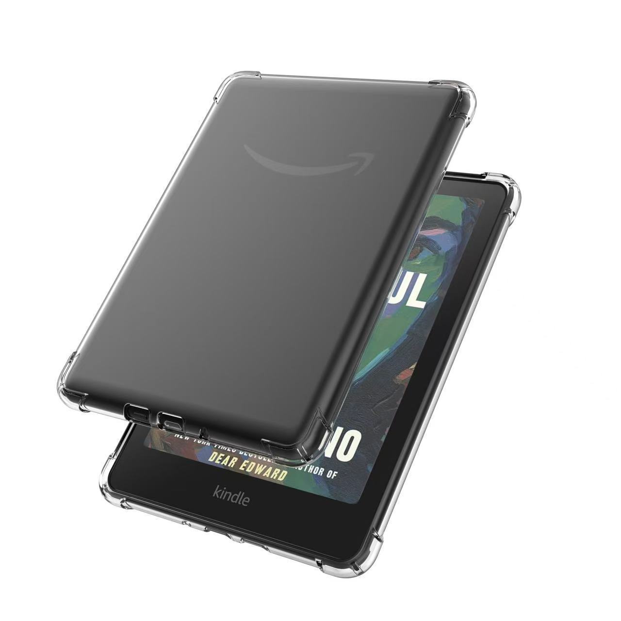 Suitable for Amazon Kindle Paperwhite6 E-Book Protective Case Four-Corner Airbag Anti-Fall Transparent Soft Case