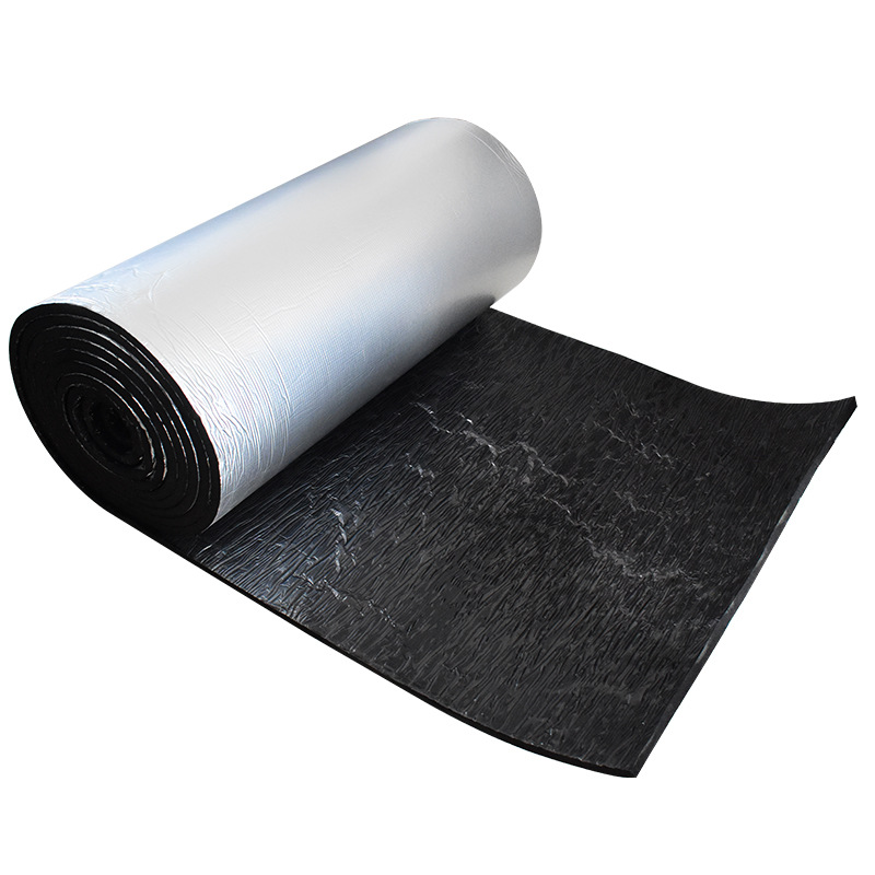 Class B1 flame retardant rubber-plastic board self-adhesive aluminum foil rubber-plastic insulation cotton closed-cell rubber-plastic insulation material rubber-plastic insulation board