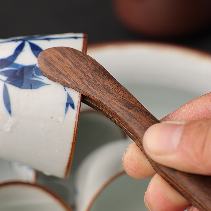 Ebony Tea Tongs, Tea Tweezers, Ebony Cup Tongs, Tea Ceremony Set, Tea Making Tools, Kung Fu Tea Set Accessories