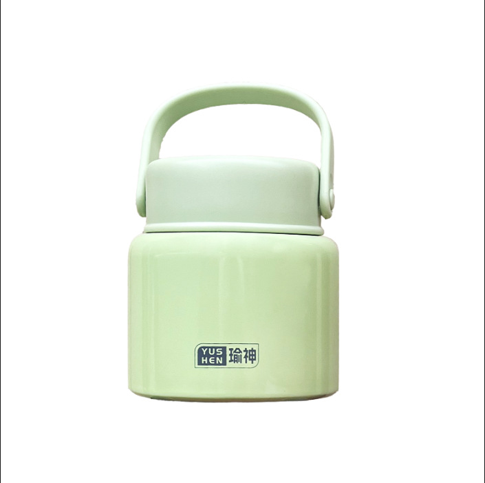 316 stainless steel braised beaker handle portable student office worker with rice insulation lunch box braised porridge artifact logo