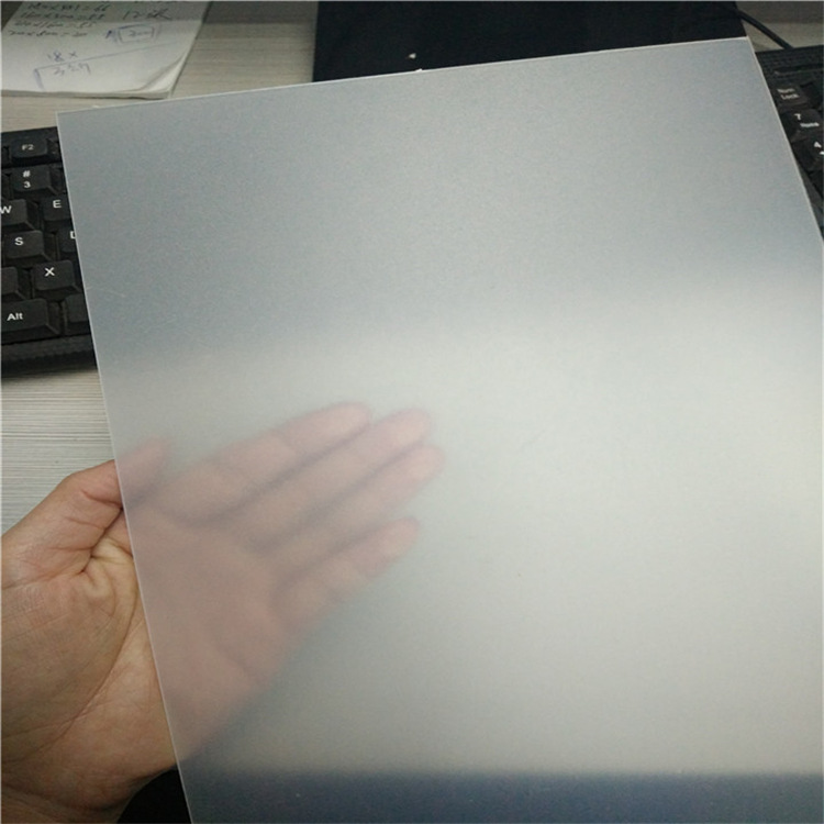 Прямая поставка цветной белый черный ПП лист образец рисунка двусторонний матовый ПП лист обработка
