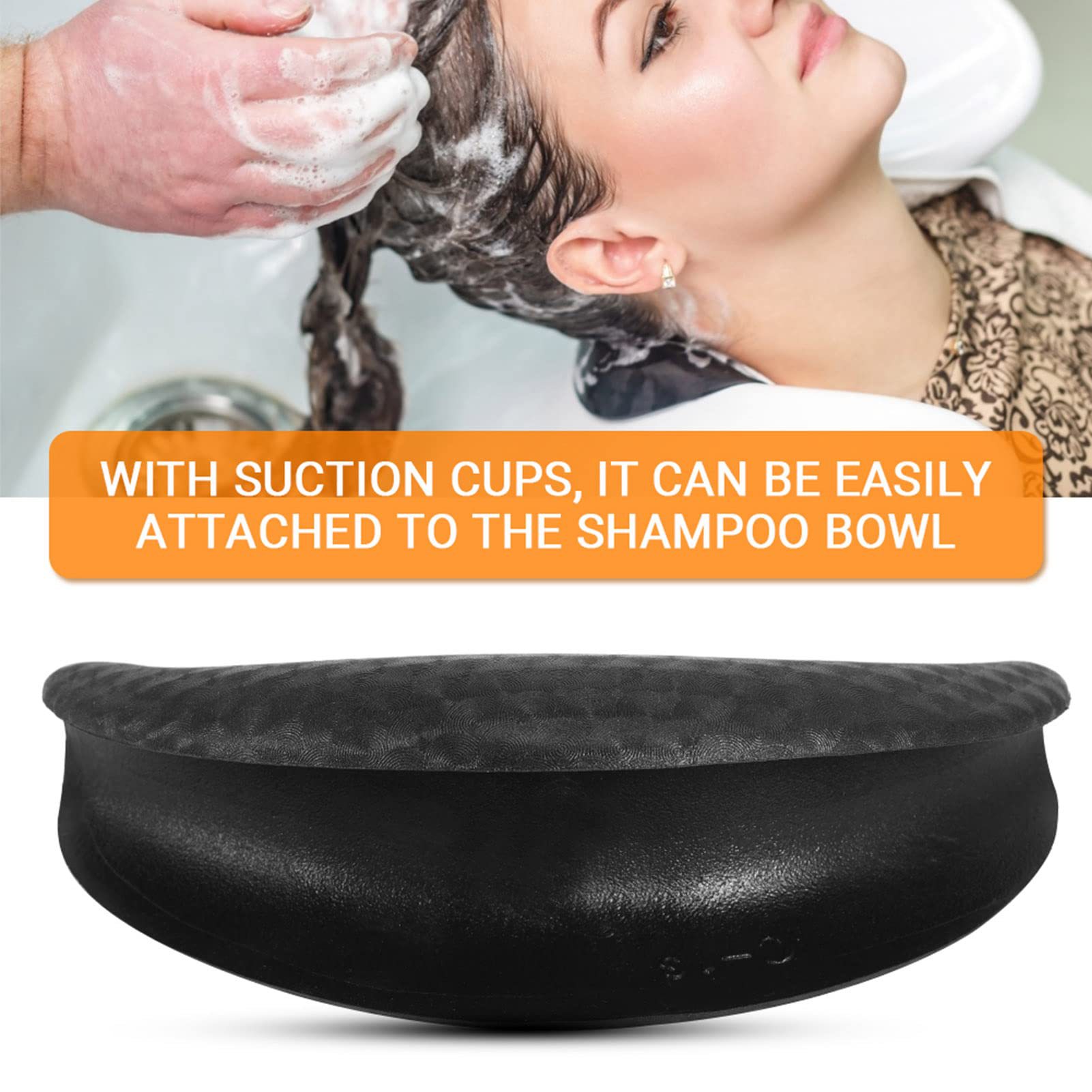 Cross-border shampoo pillow pad hairdressing Barber Flushing bed silicone pad salon household U-shaped non-slip mat factory direct sales