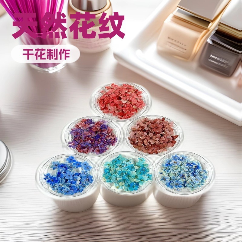 Japanese ins style mini nail art dried flower natural bet flower dried flower factory wholesale wear real flower