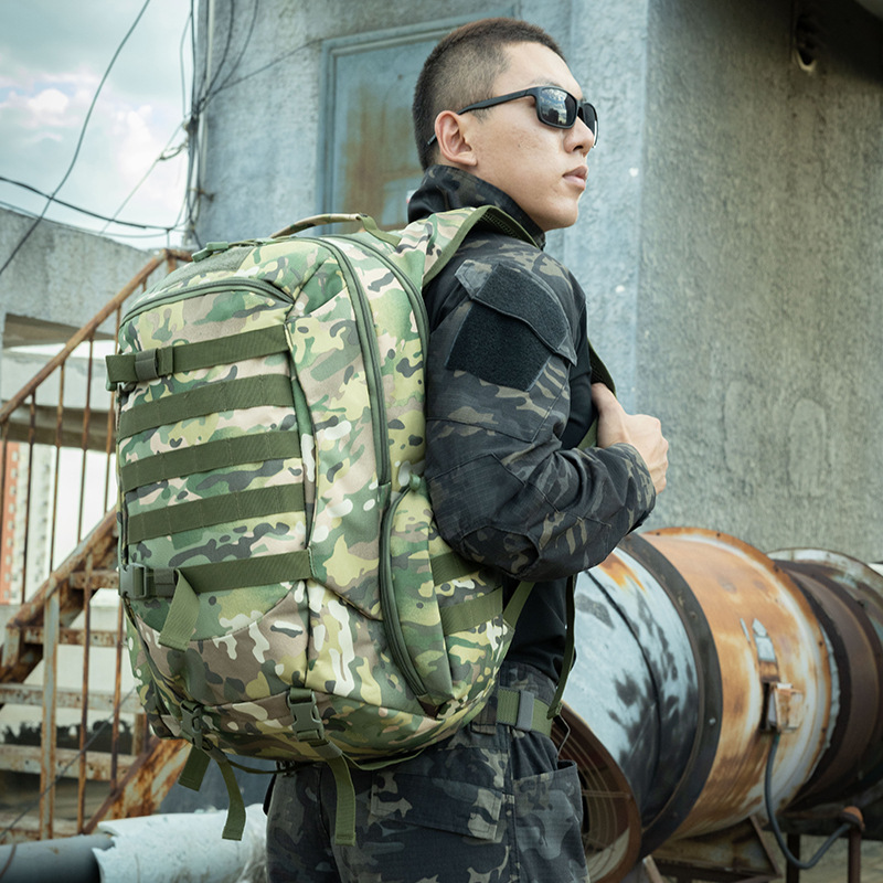 Tactical Backpack Outdoor Military Fan Mountaineering Backpack Hiking Camping Outdoor Tactical Backpack Hiking Mountaineering Bag