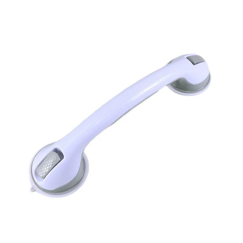 No-Drill Bathroom Anti-Fall Suction Handle Bathroom Grab Bar Suction Handle Plastic Door and Window Handle for Elderly