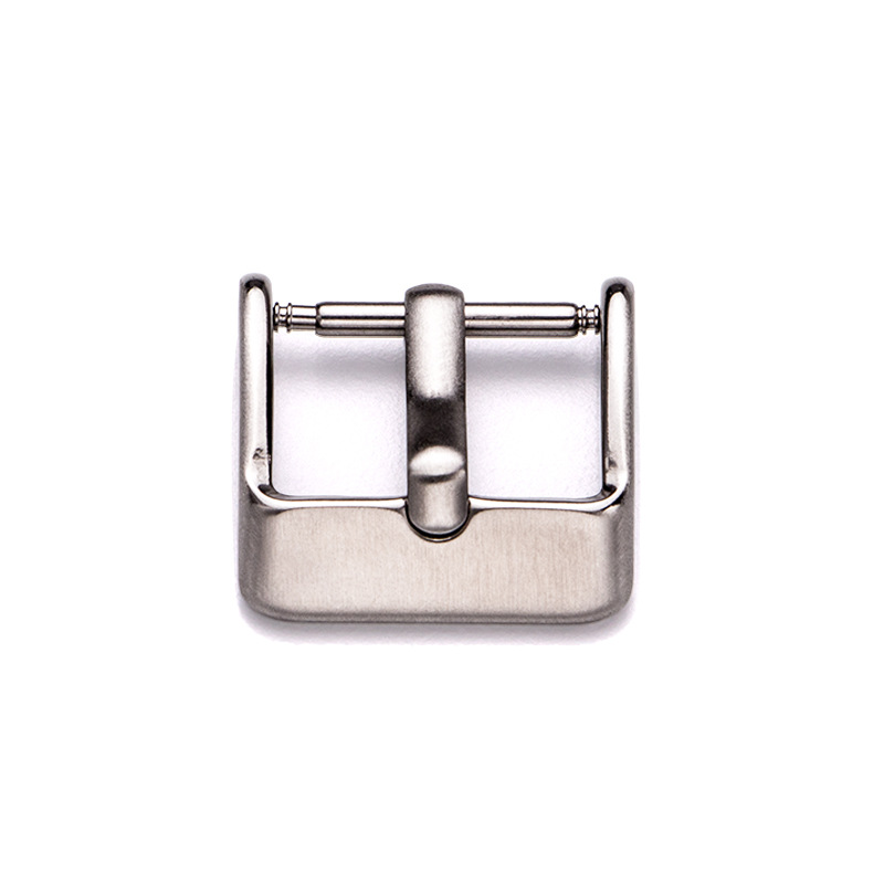 Customized Design Watch Buckle Stainless Steel Watch Buckle 16mm Silicone Rubber Watch Strap Buckle Bracelet Raw Ear Pin Buckle Leather Watch Strap Buckle