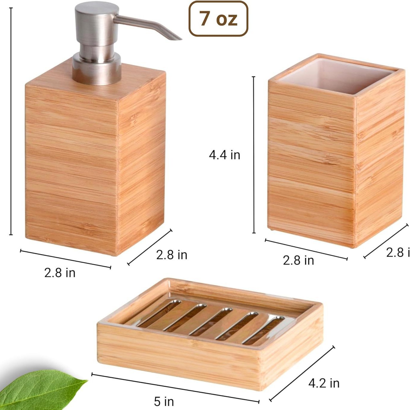 Bamboo Wooden Bathroom Soap Dish Hotel High Waterproof Lotion Bottle Tissue Box Storage Box Soap Storage Box
