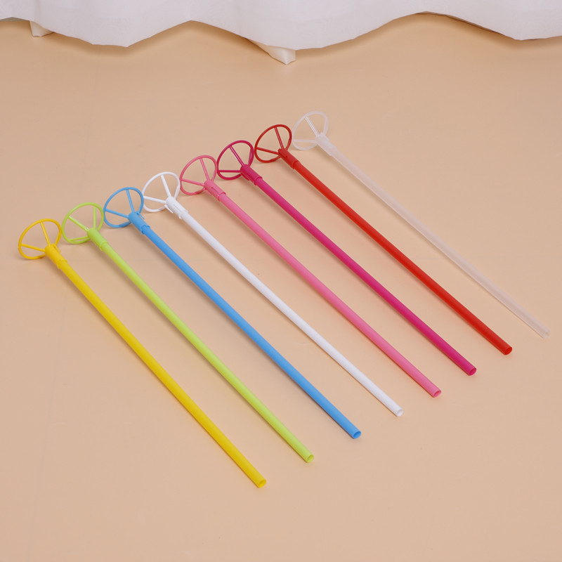 Supply 40cm Aluminum Film Balloon Support Rod Large Balloon Cup Stick Latex Balloon Support Rod Aluminum Film Balloon Rod