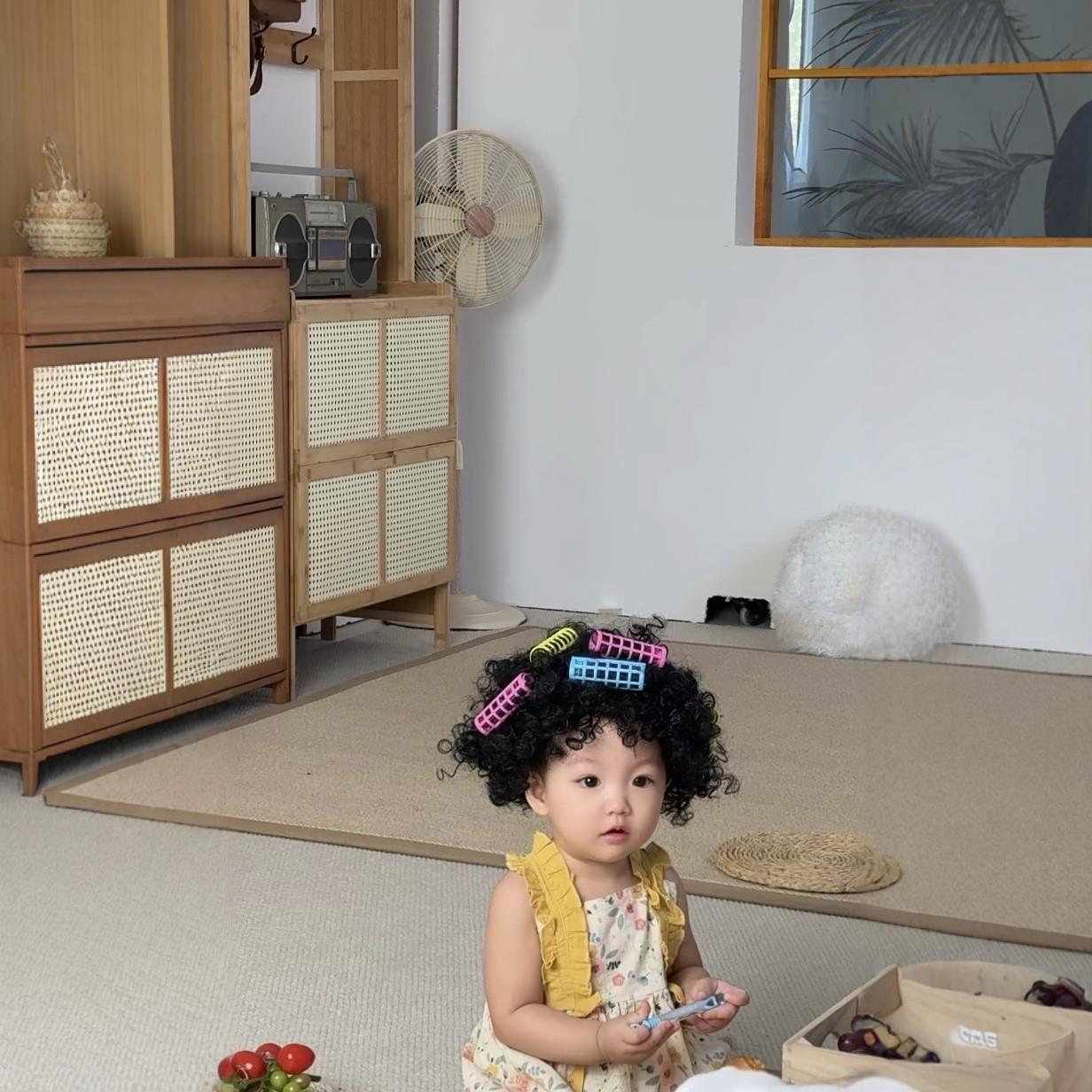 Children's Rental Wig 2~12 Years Old Performance Wig Funny Props Kindergarten Children's Day Activity Headwear