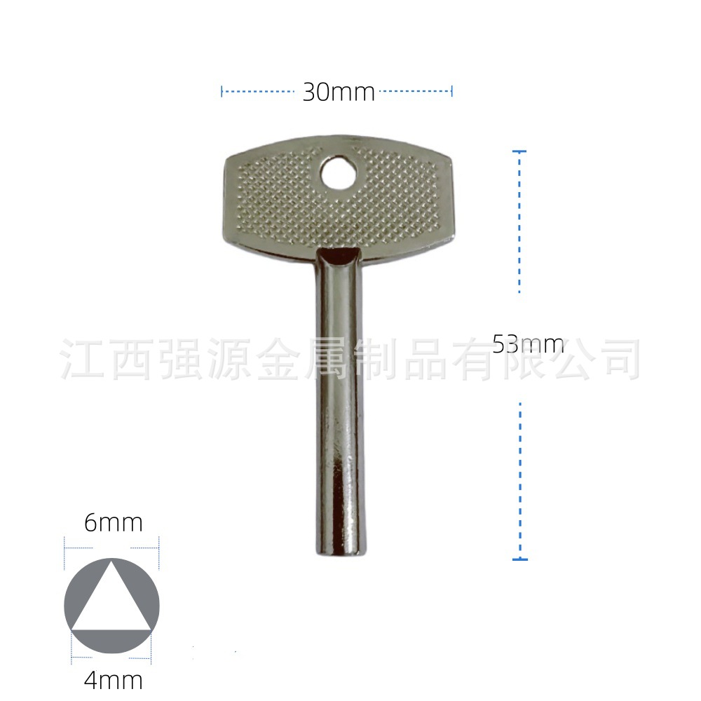 Производитель, универсальный замок из цинкового сплава для окон и дверей, ключ для оконной сетки, клапан, малый ключ для компрессора