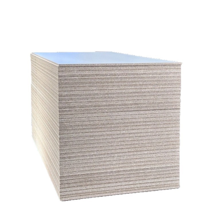 White Veneer Desktop Paint-Free Board Wardrobe Particle Bathroom Partition Board 18mm 25mm Particle Board Double-Sided