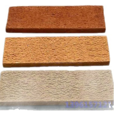 Yixing purple clay external wall split brick cultural brick villa with hair wall tile