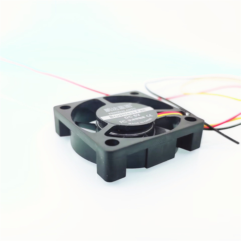 Factory new original 4010 high-turn 7200-to-copper tube double ball bearing 5V speed measurement function 4CM heat dissipation