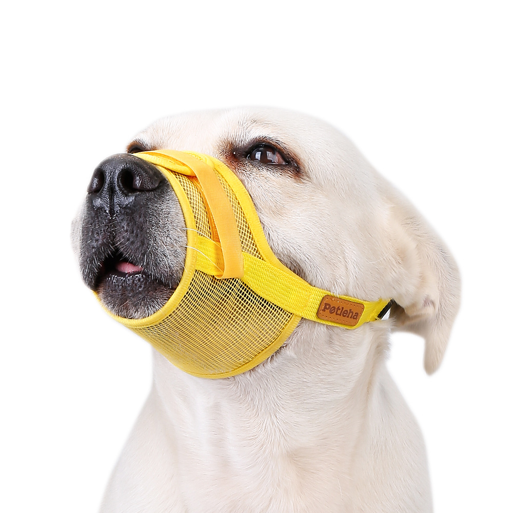 Factory Drinkable Water Breathable Pet Muzzle, Anti-Biting, Anti-Barking, Medium and Large Dog Mask, Dog Muzzle