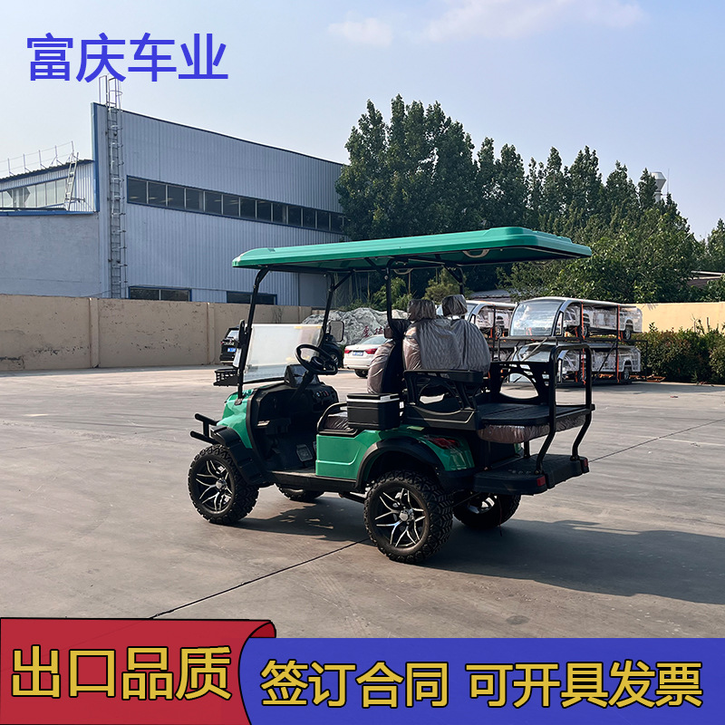 ✅ 2-4-6-8 Seats Electric Golf Cart Scenic Spot Hotel Tourism Sightseeing Car Electric Golf Ball