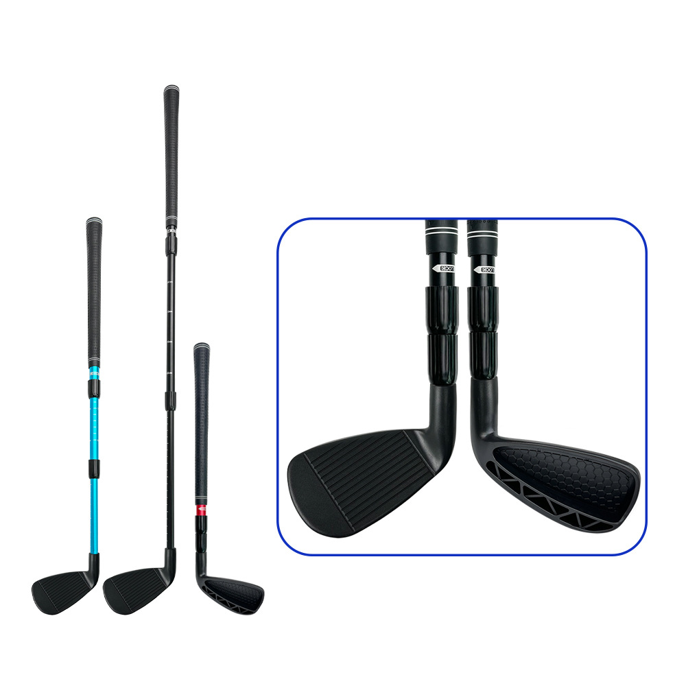 Golf Club Golf Three-Section Telescopic Chipping Club Retractable Practice Chipping Indoor Golf Club