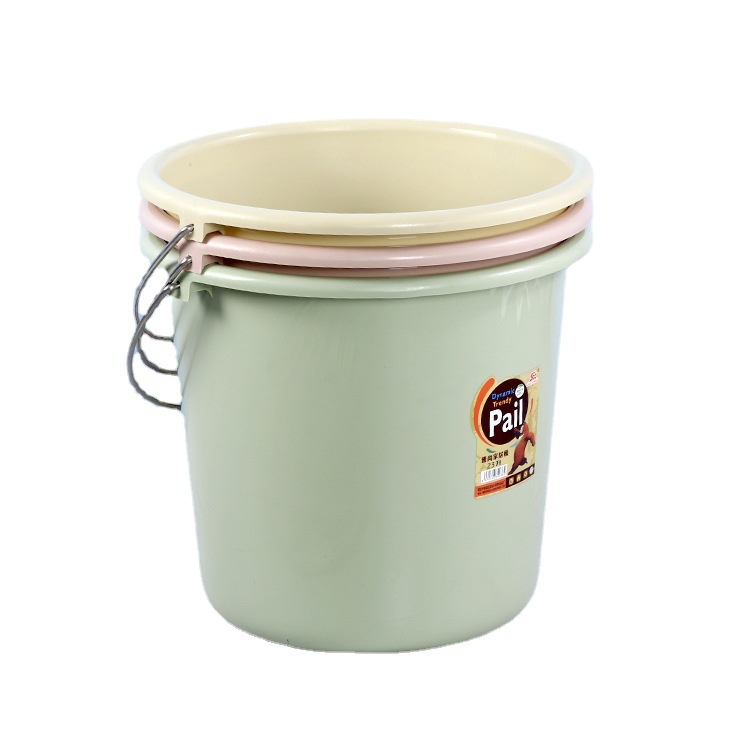 Plastic Bucket Student Dormitory Bath Bucket Thickened Laundry Bucket Household Portable Water Bucket Large Water Storage Bucket Wholesale