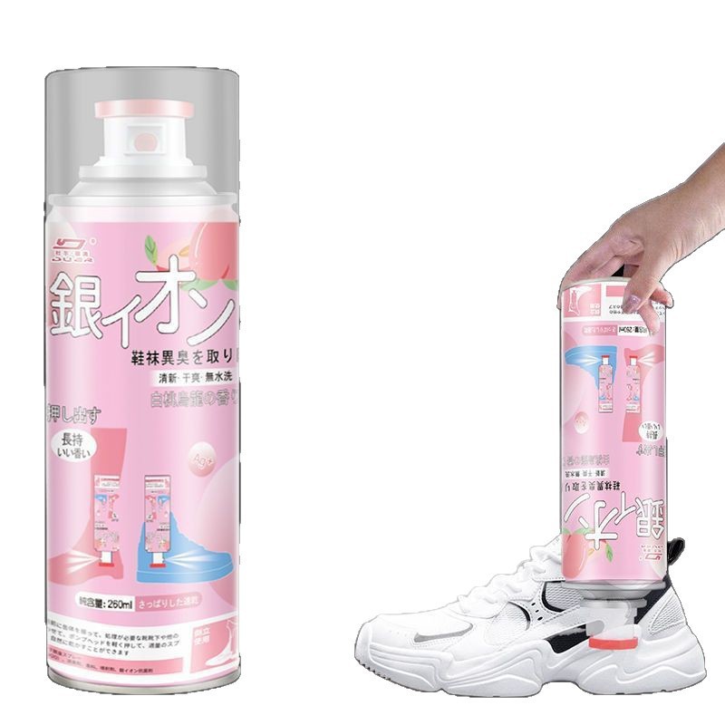 Shoes and Socks Deodorant, Disinfectant, Foot Odor Spray, Basketball Shoes Freshening and Odor Removal Novan
