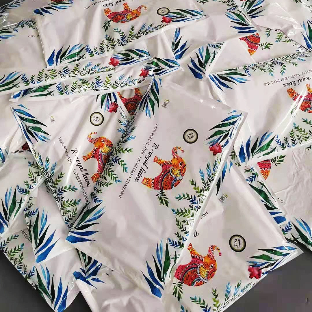 New Royal Thai Elephant Latex Pillow Natural Latex Neck Pillow Core Single Massage Gift Pillow Wholesale Dropshipping