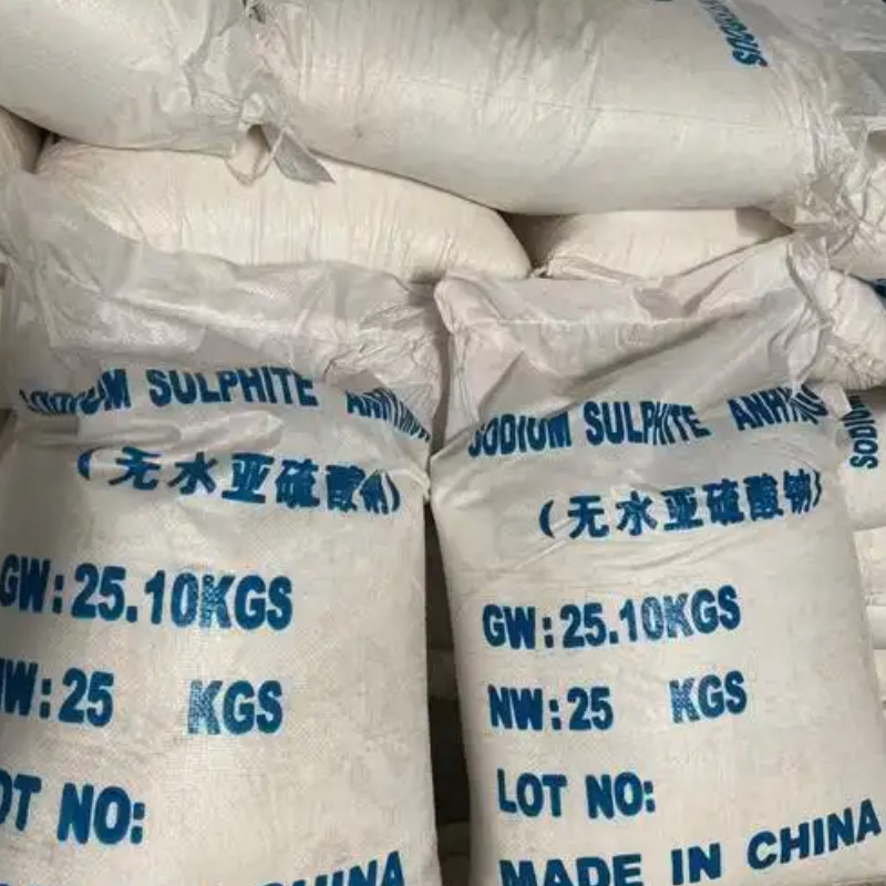 Anhydrous Sodium Sulfite 98% Artificial Fiber Stabilizing Bleach Sewage Treatment Reduction Metal Anti-Rust