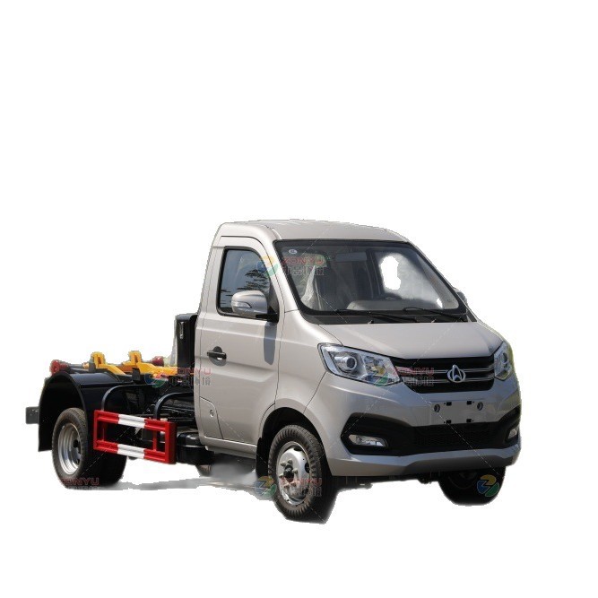 Changan Small Hook Arm Garbage Truck Detachable Garbage Truck Detachable Garbage Truck Manufacturer Large Quantity