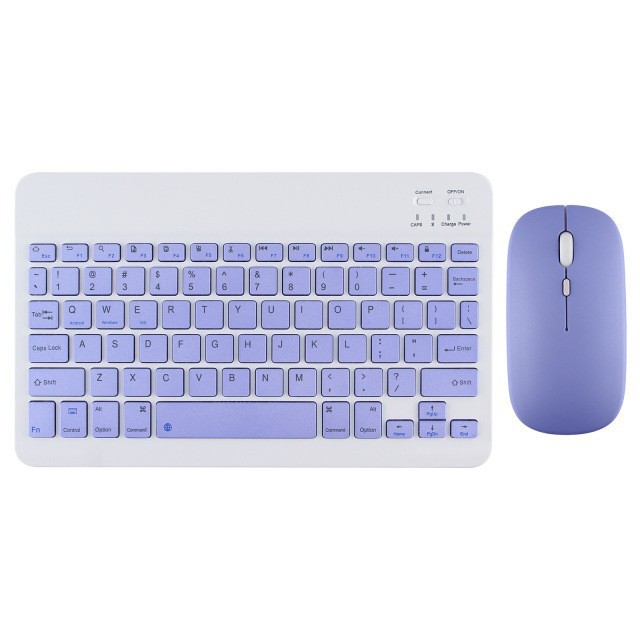 Bluetooth Keyboard Is Suitable for Apple, Huawei, Xiaomi Mobile Phones and Tablets, Silent Magic Wireless Keyboard and Mouse Set