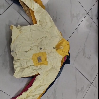 Вторичные вещи, старая экспортная джинсовая куртка, классическая, модная и прочная