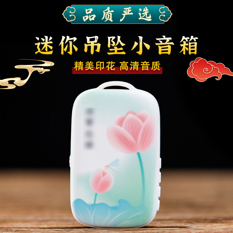 Маленький мини-портативный плеер для пожилых, портативный подвес, перезаряжаемый плеер, высококачественный звук