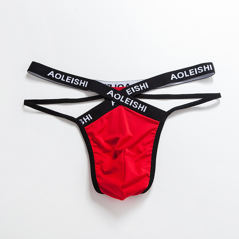 Sexy Underwear Manufacturer Wholesale Supply Men's Sexy Underwear Men's Simple Sexy T-String Pants G15